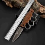 Factory direct selling folding knives stainless steel outdoor knives field portable knives multi-function self-defense gloves folding knives