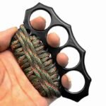 Iron four-fingered glove refers to the tiger summoner legal martial arts fighter support ring ring defense boxer buckle - Image 3