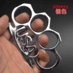 buckle USA finger tiger fist buckle legal defense hand support child knuckle copper ring buckle - Image 2