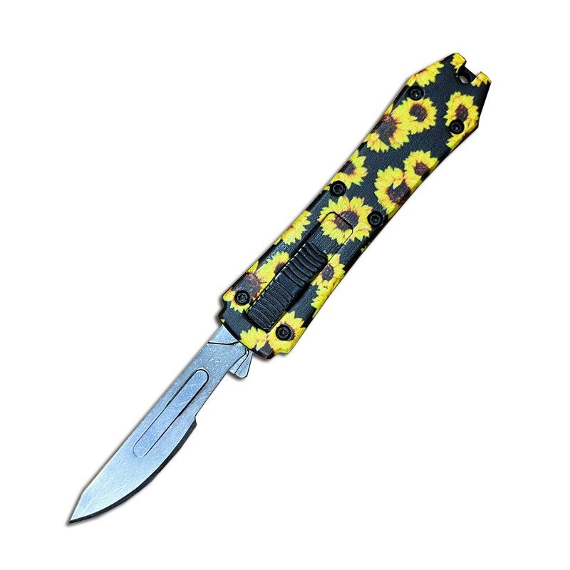 28.jpg mini otf surgery knife, removable blade,pocket EDC keychain knives--SBM-SS028 - Image 1