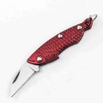 3D Fish Shape Mini Folding Keychain Pocket Knife High Hardness Sharp Blade Outdoor EDC Camping Hunting Survival Tactical Tool - Image 2