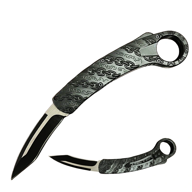 718cd173b43dd680633c7f0e04f4591-800x800_副本_副本.webp Chain Auto Karambit OTF -TKK238-004 - Image 1