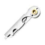 Brand New Stainless Steel Multifunctional Key Tool Bottle Opener Rotary Screwdriver Outdoor Knife Gift