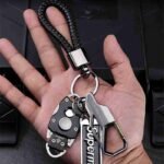 Gyro Shape Knife EDC Key Ring Folding Knife Mini Carrying Pocket High Hardness Pocket Knife Self-defense Folding Knife - Image 4