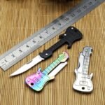 Hot selling mini key chain knife stainless steel folding knife for daily use at home pocket portable fruit knife - Image 5