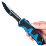5.5 inch 845 Police Evader Rescue tactical OTF knife-TKP002 - Image 4
