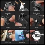 Keychain Screwdriver Multifunctional Hexagon Coin Outdoor EDC Tool Hexagon Folding Coin Knife Pocket Fold Mini coltello Gear Pee - Image 10