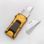 OTF utility Knives,SK5 Blade Aeronautical Aluminium Handle EDC Outdoor Camping Multitool Tool Paper Cutter Five Blade - Image 3