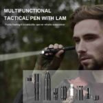 Multifunctional Tactical Pen Self Defense Women Defending Flashlight Aluminum Screwdriver Corkscrew Protect Survival Accessories - Image 5