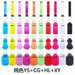 Neoprene Bottles Holder Keychain Portabl Covers Spot Cartoon Hand Sanitizer Portable Neoprene Custom Factory Direct Sales