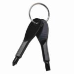 Outdoor Self Defense Pocket Keychain Multifunctional Portable EDC Survival Tool Set Screwdriver Key Flathead Cross Silver Black