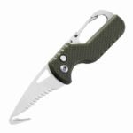 Portable Multifunctional Express Parcel Knife, Keychain, Serrated Hook, Carry-on Unpacking, Emergency Survival Tool Box Opener - Image 2
