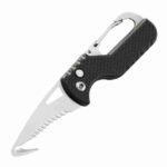 Portable Multifunctional Express Parcel Knife, Keychain, Serrated Hook, Carry-on Unpacking, Emergency Survival Tool Box Opener - Image 4