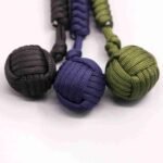 Portable Outdoor Self Defense Survive Hanging Knot Ball Hand Weaving Umbrella Rope Body Self-defense Ball Key Chain Pendant - Image 4