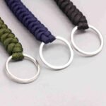 Portable Outdoor Self Defense Survive Hanging Knot Ball Hand Weaving Umbrella Rope Body Self-defense Ball Key Chain Pendant - Image 5