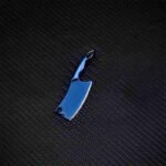 Stainless Steel Multiple Colour Sharpened Blade Tiny Mini Knife Palm Kitchen Knife Key Decoration Tool Envelope Opener Key Ring - Image 4