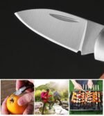 Stainless Steel Unboxing Mini Folding Knife CS GO Portable Small Blade Portable Keychain Small Hanging Outdoor Camping EDC Knife - Image 3