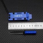 Swayboo survival knife sawtooth blade  fixed Portable Mini Necklace Small Straight Knife case Fruit Knife hunting - Image 11