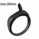 Titanium Steel Self Defense Ring Invisible Multifunctional Knife Emergency Anti-Wolf Weapon Gift - Image 4