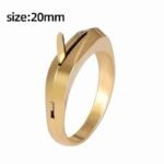Titanium Steel Self Defense Ring Invisible Multifunctional Knife Emergency Anti-Wolf Weapon Gift - Image 6