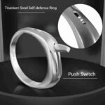 Titanium Steel Self Defense Ring Invisible Multifunctional Knife Emergency Anti-Wolf Weapon Gift - Image 8