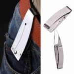 Wallet Note Clip Money Clip With Folding Mini Knife EDC Camping Multi-functional Tool Portable Keychain For Camping Accessories - Image 2