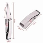 Wallet Note Clip Money Clip With Folding Mini Knife EDC Camping Multi-functional Tool Portable Keychain For Camping Accessories - Image 5