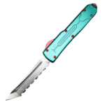 5.25 inch UTX85 otx bounty hunter OTF knife/Green Handle D/E Blade Ultra Knives -TKC369-05 - Image 3