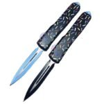 5.5 inch Black Sweetheart Warrior Automatic Knife-TKSW520