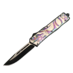 5.5 INCH OTF Gold Dragon Pocket Knife - Image 5