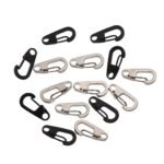 2/4Pcs D Carabiner D-Ring Key Chain Spring Clips Mini Aluminium Alloy Hang Buckle Survival EDC Gear Outdoor Camping Keyring Tool - Image 3