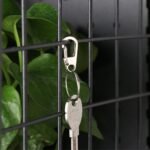 2/4Pcs D Carabiner D-Ring Key Chain Spring Clips Mini Aluminium Alloy Hang Buckle Survival EDC Gear Outdoor Camping Keyring Tool - Image 5