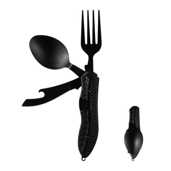 Utensílio de corte para churrasco/camping 4 pol. aço inox FC-9057