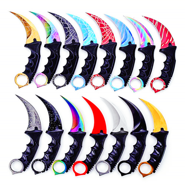 Faca karambit aço inox csw-001