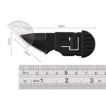 Mini Fixed Blade Knife With Sheath Keychain EDC Pocket Knives Mini Box Opener Cutter Outdoor Survival Self Defense Neck Knife - Image 3