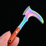 Mini Sickle Pendant Keychain Mini Vegetable Knife - Image 5