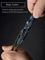 NEW 7-In-1 Outdoor EDC Multi-Function Self Defense Tactical Pen With Emergency Led Light Whistle Glass Breaker Outdoor Survival - Image 3