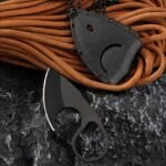 Necklace Knife Convenient K Sheath Ring Ornament Unpacking Essential Knife Stainless Steel Daily Portable Outdoor Knife - Image 3