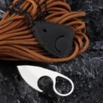 Necklace Knife Convenient K Sheath Ring Ornament Unpacking Essential Knife Stainless Steel Daily Portable Outdoor Knife - Image 4