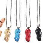 Peanut Open Box Knife Key Chain Pendant Car Chain Key Ring Folding Multifunctional EDC Tool Folding Knife - Image 2