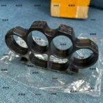 Self-defense wolf Brass knuckles finger jab vehicle mounted escape device ring ring thickened hand brace fist buckle - 1 - Image 7