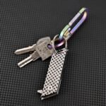 Stainless Steel Mini Pocket Utility Knife Keychain Unpacking Folding Knife Unboxing Cutter Outdoor Survival EDC Tool Men Gift - Image 5