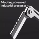 Stainless Steel Square Head Mini Folding Knife - Image 3