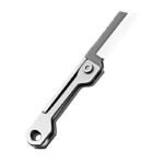 Stainless Steel Square Head Mini Folding Knife - Image 6
