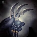 CS GO Tactical Knives Neck Camping Hike Outdoor Self Defense Offensive Hunting Survival Tool With Kydex Sheath