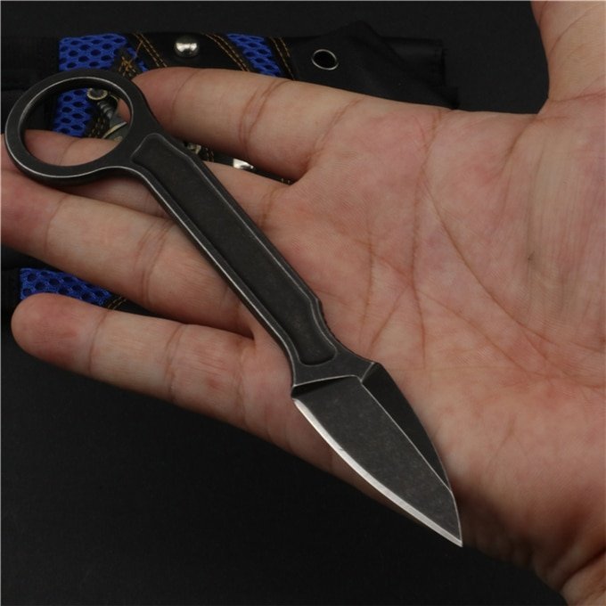 Trskt-440C-Unpacking-Tactical-Pocket-Knife-Neck-Knives-Camping-Knives-Rescue-Survival-EDC-Tool-With-K.jpg 440C Unpacking Tactical Pocket Knife ,Neck Knives Camping Knives Rescue Survival EDC Tool With K Sheath,Dropshipping - Image 1