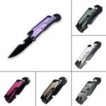 Mens Folding Knife for Son from Mom - for Birthday Christmas Graduation Deployment - Men Unique and Cool Camping Fishing Hunting Pocket Knives for Him