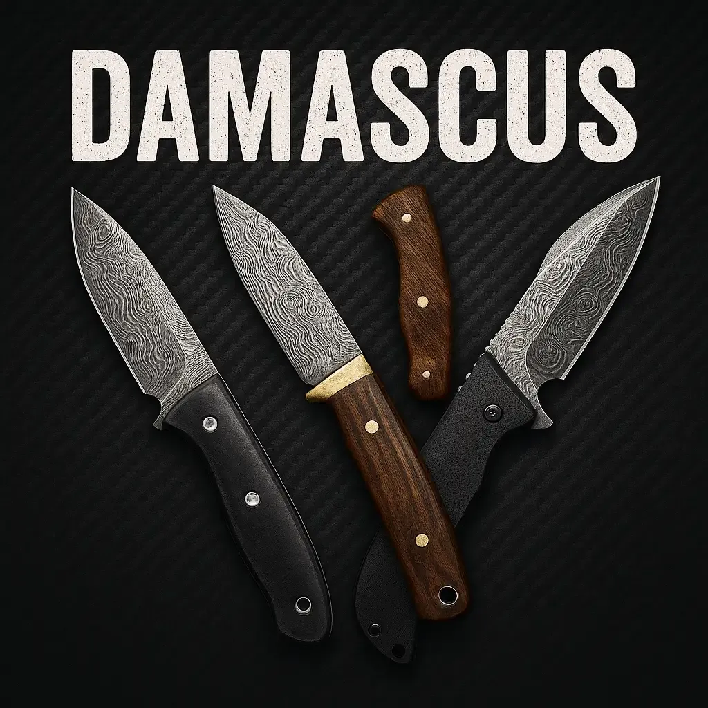 Coltelli Damascati, Coltelli artigianali, Coltelli premium